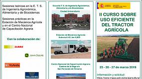 Picture of [es] El MAPA organiza en Madrid un Curso sobre el Uso Eficiente del Tractor Agrcola