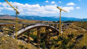 Foto de Ulma participa en el proyecto de construccin del puente en arco Eresma de Segovia