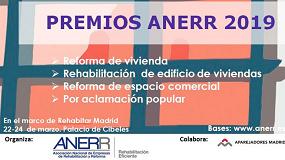 Foto de Anerr convoca unos Premios de Rehabilitacin y Reforma en el marco de Rehabitar Madrid