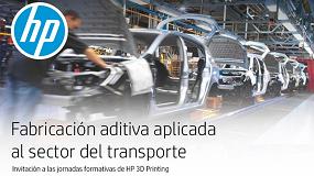 Foto de HP organiza un evento y un webinar sobre Fabricacin aditiva aplicada al sector del Transporte