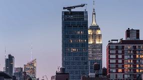 Fotografia de [es] Wicona en la fachada inclinada del edificio 35XV, en el corazn de Manhattan