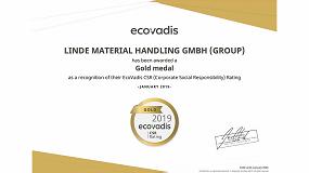 Foto de Linde Material Handling gana la medalla de oro EcoVadis por su trabajo en la Responsabilidad Social Corporativa