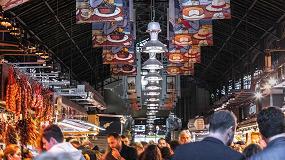 Foto de Simon ilumina el interior del emblemtico Mercat de la Boqueria