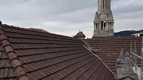 Foto de Rehabilitacin de la cubierta de la Iglesia de San Jos con el Sistema de impermeabilizacin de tejados Onduline Bajo Teja DRS