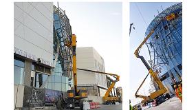 Foto de Cinco plataformas Haulotte participan en la construccin del centro comercial Art Center de Dubai