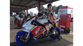 Foto de Transgras esponsorizar esta temporada al joven corredor de motos Ian Chamorro