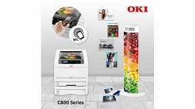 Foto de OKI lanza la nueva Serie C800 de impresoras de color A3 ultra-compactas