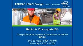 Foto de Se imparte por primera vez en Madrid el curso Ashrae HVAC Design Level I  Essentials