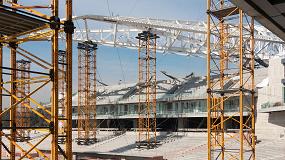 Foto de Ulma en el proyecto de construccin del Estadio de los Diablos Rojos en Mxico