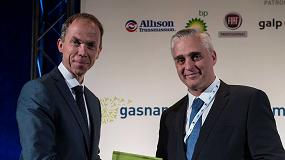 Foto de Scania, galardonada con el Premio a la Innovacin en el Congreso de Gasnam por su autocar de GNL