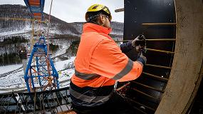 Foto de El sistema X-Lock de Bosch permite ahorrar tiempo en la construccin de uno de los puentes ms altos de Europa