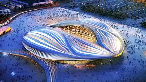 Foto de Salvi, la espaola que ilumina el Estadio Al Wakrah para el Mundial 2022 en Qatar