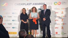Foto de Eurecat, TRC y Menzolit, Mejor caso de xito colaborativo de Economa Circular en los ChemPlast Awards