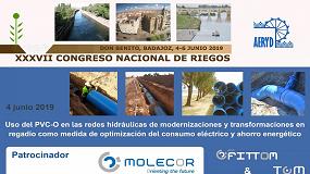 Picture of [es] Molecor, empresa patrocinadora en el XXXVII Congreso Nacional de Riegos AERyD