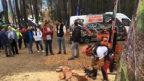 Foto de Bahco estuvo presente en Asturforesta (Tineo, Asturias), con sus mquinas a batera.