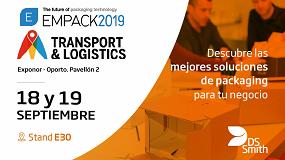 Foto de DS Smith vuelve a participar en la feria Empack & Logistics Porto 2019