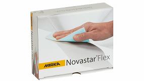Foto de Nuevo Novastar Flex de Mirka para un lijado flexible de superficies curvas
