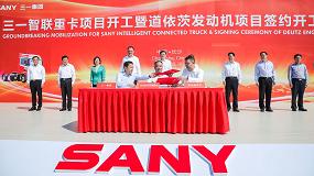 Foto de Deutz y Sany firman un acuerdo con la ciudad china de Changsha para la construccin de una nueva fbrica