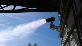 Foto de SprayStream mitiga el polvo en plantas de reciclaje