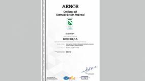 Foto de Eurofred obtiene el Certificado ISO 14001 de Sistema de Gestin Medioambiental