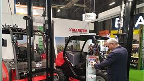 Foto de Manitou mostr su nueva gama de carretillas todo terreno MC en Fruit Attraction