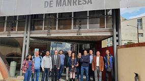 Foto de La AEI Txtils organiza un encuentro de socios en el Instituto Guillem Cat y en el Museo de la Tcnica de Manresa