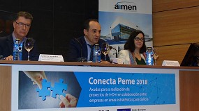 Foto de Aimen colabora con 48 pymes gallegas en el desarrollo de soluciones innovadoras para la fbrica inteligente y sostenible