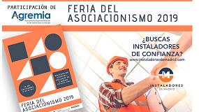 Foto de Agremia participará en la Feria del Asociacionismo 2019 de Madrid