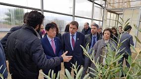 Foto de Planas y el director general de la FAO visitan el Campus Agroalimentario ceiA3