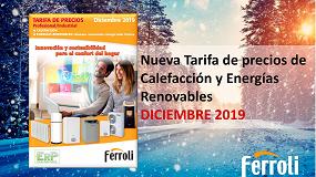 Picture of [es] Ferroli lanza sus nuevas tarifas de precios de climatizacin y de calefaccin y energas renovables