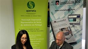 Foto de Revista O Instalador refora parceria com a APEMETA