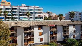 Foto de Rehabilitacin energtica de 1.200 m2 de cubierta de un bloque de viviendas en Fuengirola