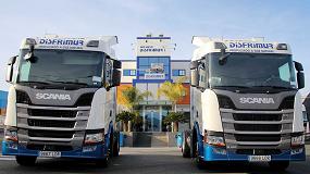 Foto de Disfrimur apuesta por el GNL de la mano de Scania