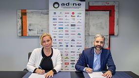 Foto de Adine y Aenor firman un acuerdo para fomentar la formacin de sus asociados