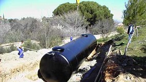 Foto de El sistema de oxidacin total de Estaciones Depuradoras tratar las aguas residuales de la central trmica de Teruel