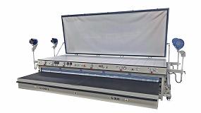 Foto de Global Vacuum Presses muestra en Fimma-Maderalia 2020 su mquina de termoconformado Global Duo Professional