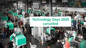 Foto de Arburg cancela sus Technology Days 2020