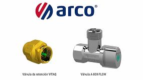 Foto de Arco muestra sus últimos productos fabricados con el sistema VITAQ en la feria Aquatherm