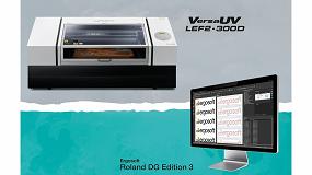 Foto de Roland DG lanza la nueva VersaUV LEF2-300D y la ltima versin del software Ergosoft Roland Edition 3