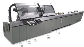 Foto de Precision TS2: mquina de corte eletrnica com cabeote duplo e disco de corte (ficha de produto)