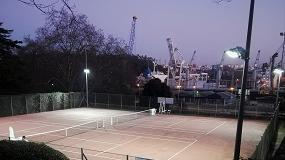 Foto de Lumosa ilumina os courts de ténis da Quinta da Conceição