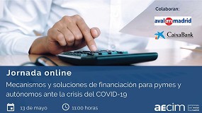 Foto de Jornada online para analizar soluciones de financiacin empresarial ante la crisis por la COVID-19