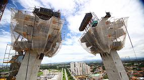 Foto de Ingeniería Ulma en el emblemático puente Arco de Innovación, Brasil