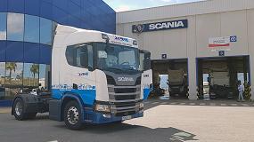 Foto de TLX incorpora a su flota cuatro vehculos Scania propulsados por GNL