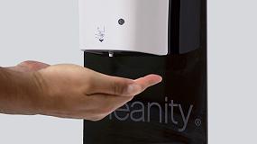 Foto de Cleanity desarrolla dos soportes con dosificador ptico que facilitan la higiene de manos