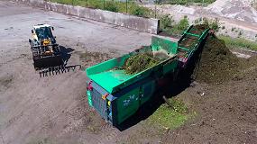 Foto de Trituración de residuos verdes con haas tyron
