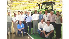 Foto de La nueva fbrica de tractores John Deere en Brasil recibe su primera visita de concesionarios europeos