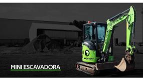 Foto de Academia Machrent apresenta como manobrar uma mini-escavadora de rastos (vídeo)