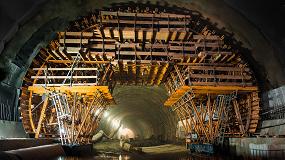 Foto de La construcción del túnel de carretera más largo de Polonia con el carro de encofrado MK de Ulma