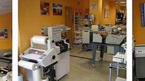 Foto de Profi muestra sus equipos para el manipulado de papel en unas jornadas